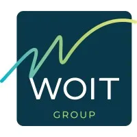 Voici le logo de la marque WOIT GROUP qui représente son identité graphique.