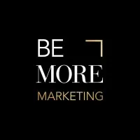 BE MORE. MARKETING AGENCY logo