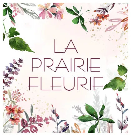 LA PRAIRIE FLEURIE logo