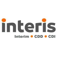 Voici le logo de la marque INTERIS qui représente son identité graphique.