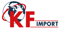 Voici le logo de la marque KF IMPORT qui représente son identité graphique.