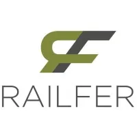 Voici le logo de la marque RAILFER qui représente son identité graphique.