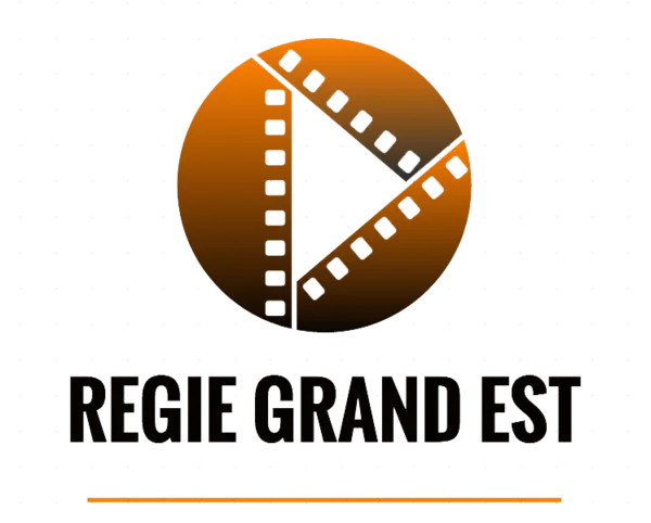 Voici le logo de la marque REGIE GRAND EST qui représente son identité graphique.