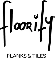 Voici le logo de la marque FLOORIFY qui représente son identité graphique.
