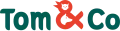 Voici le logo de la marque TOMGLOS qui représente son identité graphique.