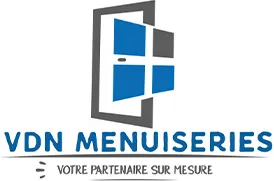 Voici le logo de la marque VDN MENUISERIES qui représente son identité graphique.