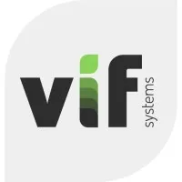 Voici le logo de la marque VIF SYSTEMS qui représente son identité graphique.