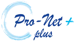 P.R.O.-NET PLUS+ logo