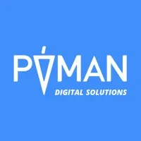 Voici le logo de la marque PIMAN DIGITAL SOLUTIONS qui représente son identité graphique.