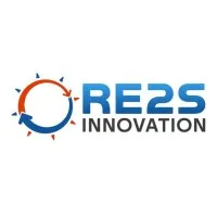 Voici le logo de la marque RE2S INNOVATION qui représente son identité graphique.