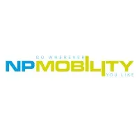 Voici le logo de la marque NP MOBILITY qui représente son identité graphique.