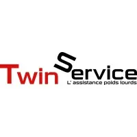 Voici le logo de la marque TWIN SERVICE qui représente son identité graphique.