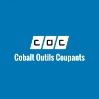 Voici le logo de la marque COBALT OUTILS COUPANTS qui représente son identité graphique.
