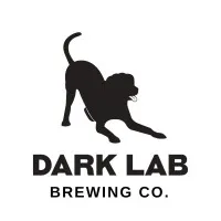 Voici le logo de la marque DARK LAB BREWING COMPANY qui représente son identité graphique.