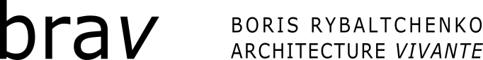 BORIS RYBALTCHENKO ARCHITECTURE VIVANTE (BRAV) logo
