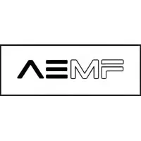 Voici le logo de la marque AEMF CONSULTING qui représente son identité graphique.