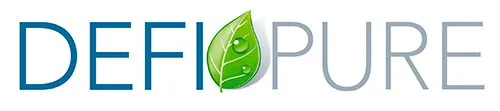 Voici le logo de la marque DEFI PURE qui représente son identité graphique.