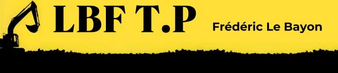 Voici le logo de la marque LBF T.P. qui représente son identité graphique.
