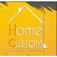 HOME CUSTOM logo