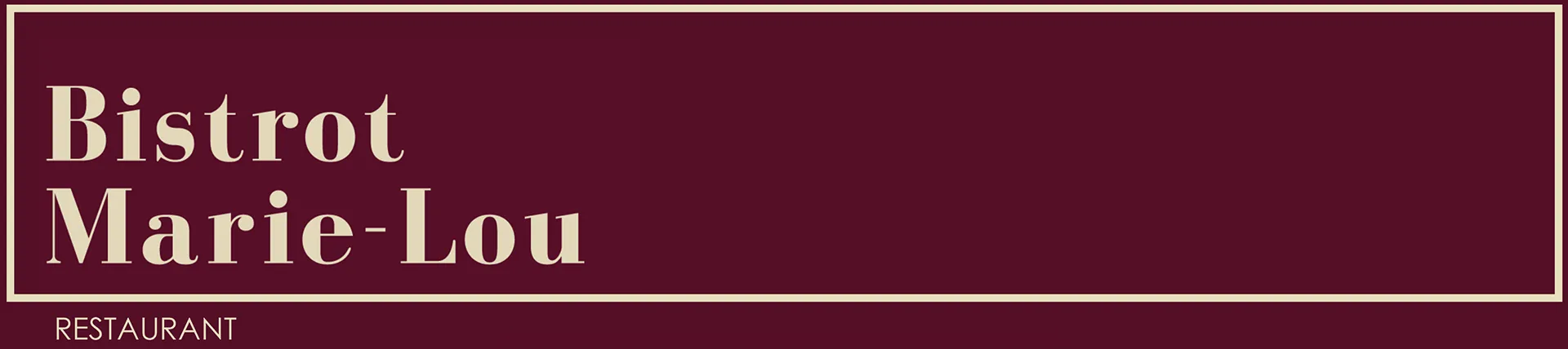 BISTROT MARIE-LOU logo