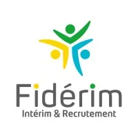 Voici le logo de la marque FIDERIM SERVICES qui représente son identité graphique.