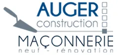 Voici le logo de la marque AUGER CONTRUCTION qui représente son identité graphique.
