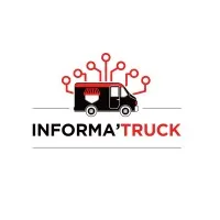 Voici le logo de la marque INFORMATRUCK qui représente son identité graphique.