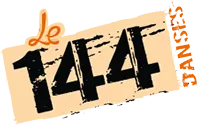 Voici le logo de la marque 144 EVENT qui représente son identité graphique.