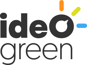 Voici le logo de la marque IDE O GREEN qui représente son identité graphique.