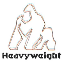 Voici le logo de la marque HEAVYWEIGHT qui représente son identité graphique.