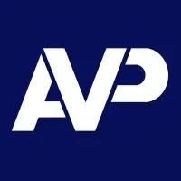 Voici le logo de la marque AVP AUTOMOBILE qui représente son identité graphique.