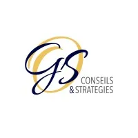 Voici le logo de la marque GS CONSEILS ET STRATEGIES qui représente son identité graphique.
