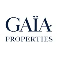 Voici le logo de la marque GAIA PROPERTIES qui représente son identité graphique.