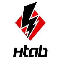 Voici le logo de la marque HTAB qui représente son identité graphique.