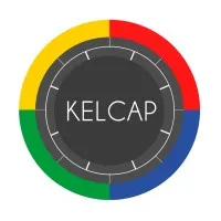 Voici le logo de la marque KELCAP qui représente son identité graphique.