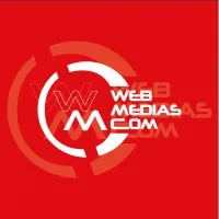 Voici le logo de la marque GHC WEB MEDIAS COM (WMC) qui représente son identité graphique.