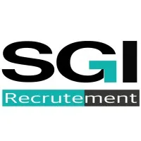 Voici le logo de la marque SGI RECRUTEMENT qui représente son identité graphique.