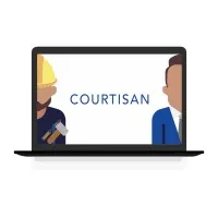 COURTISAN NETWORK logo