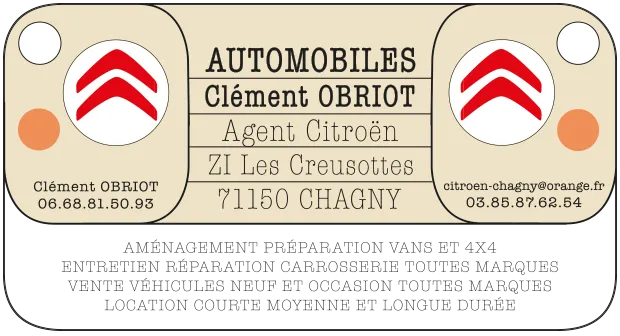 AUTOMOBILES CLEMENT OBRIOT logo