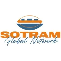 Voici le logo de la marque SOTRAM GLOBAL NETWORK qui représente son identité graphique.