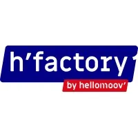 Voici le logo de la marque H'FACTORY qui représente son identité graphique.