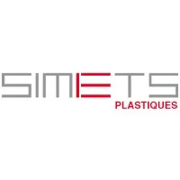 Voici le logo de la marque SIMETS PLASTIQUES qui représente son identité graphique.