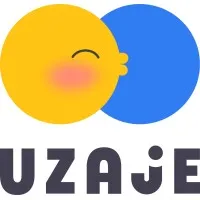 Voici le logo de la marque UZAJE qui représente son identité graphique.