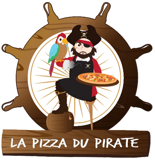 LA PIZZA DU PIRATE logo