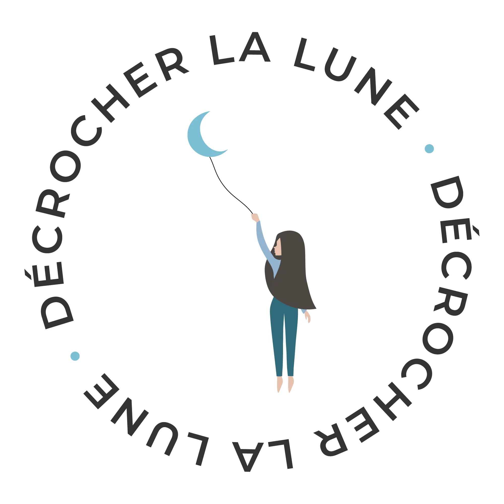 DECROCHER LA LUNE DESIGN logo