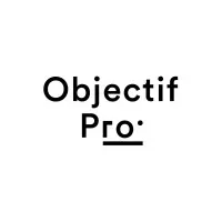 Voici le logo de la marque OBJECTIF PRO qui représente son identité graphique.