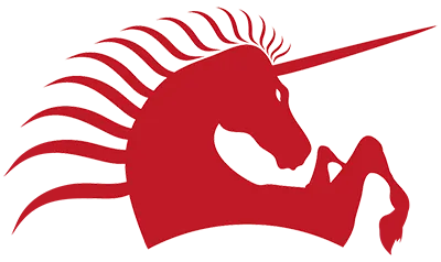 LA LICORNE ROUGE logo