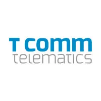 Voici le logo de la marque T COMM TELEMATICS qui représente son identité graphique.