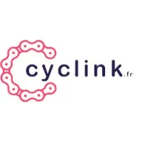 Voici le logo de la marque CYCLINK qui représente son identité graphique.