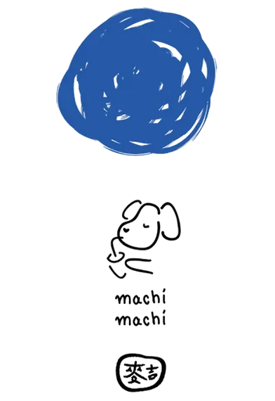 Voici le logo de la marque MACHI MACHI LYON qui représente son identité graphique.